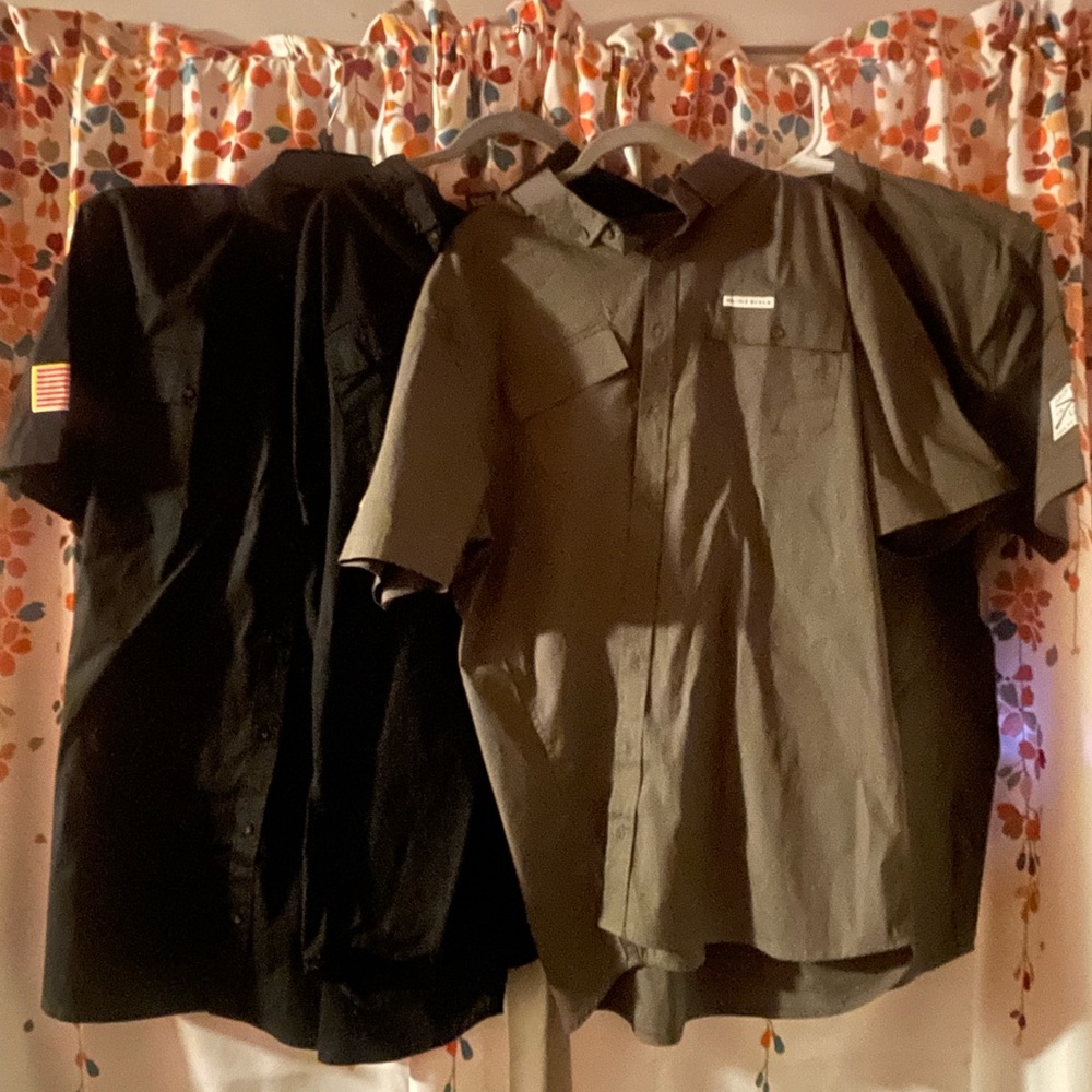 Grunt Style Black and Olive Shirts
